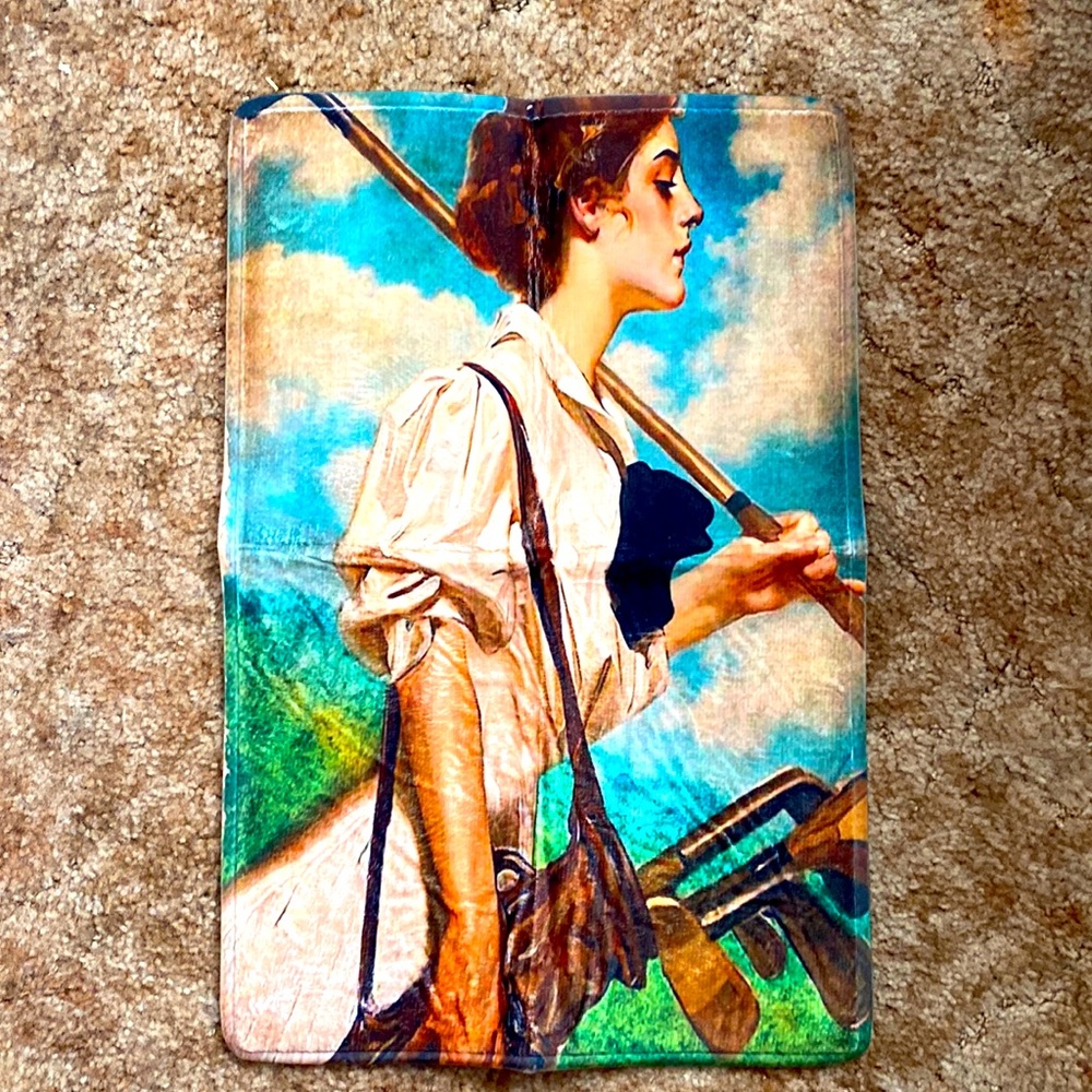 Non-Skip Bath Mat Size 23” X15”. Brand New.